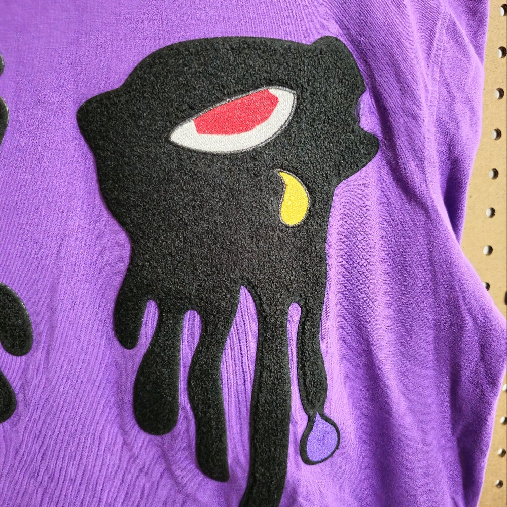 Roku Studio Tear Dripping Tee Purple - Picture 4 of 8